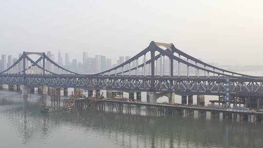 杭州彭埠大桥航拍