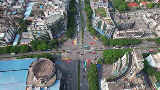 广西桂林城市建设交通航拍
