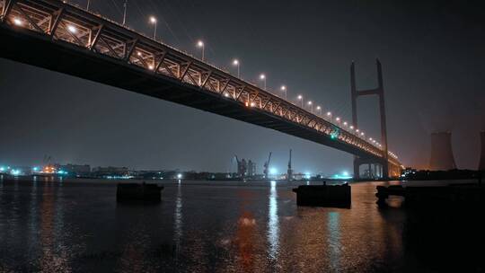 闵浦三桥航拍合集视频素材模板下载