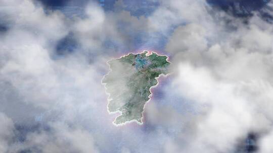 江西区位地图-写实地形