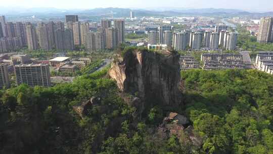 德清县武康街道城市风景箱子山