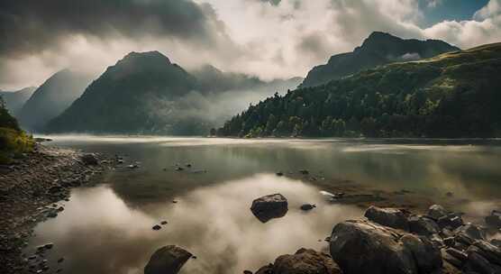 唯美风光日出日落云海风景唯美开场航拍中国