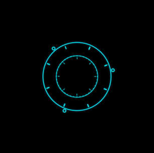 科技HUD 科技小元素 赛博朋克 虚拟数字