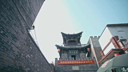 平遥古城马家大院门楼