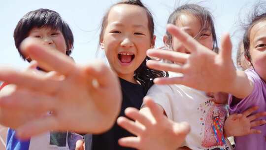 小朋友笑脸合集 六一儿童节