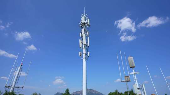 5G基站信号发射铁塔