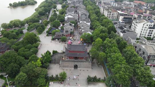 旅游景区湖南岳阳楼景区汴河街