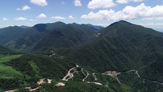 山路 山路崎岖 山路盘旋 山 群山 云海 雾