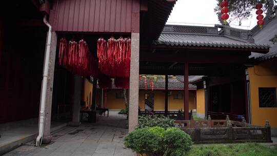 杭州飞来峰三天竺法镜寺建筑