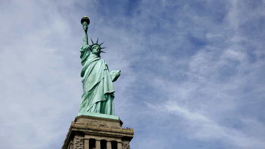 4K纽约自由女神像的延时拍摄