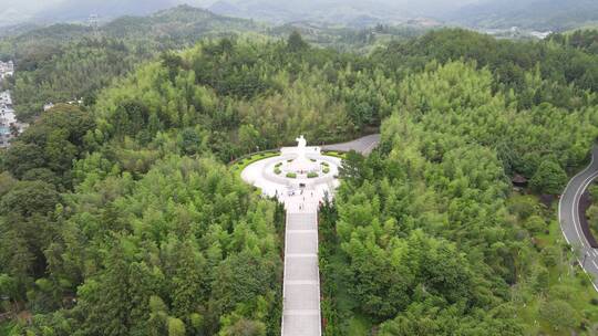 福建古田会议旧址5A景区航拍