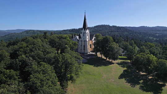 斯洛伐克莱沃卡圣母教堂天线