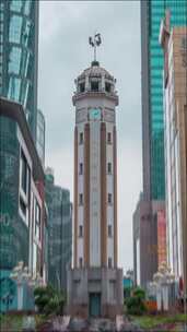 重庆_解放碑_日景_大范围延时_后移