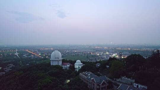 上海佘山国家森林公园与天文台望远镜