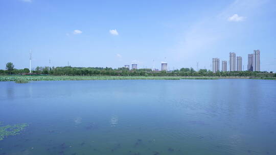 武汉杨春湖城市生态公园风景