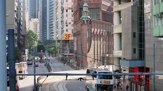 香港金钟道街景