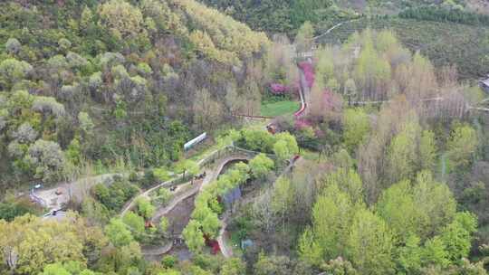 汉中定军山风景区航拍