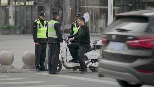 指挥 交警 巡查 保安 培训 保安 城管