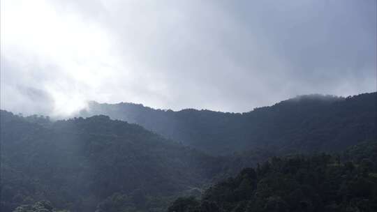 2023广东茂名高州大山蓝天白云延时