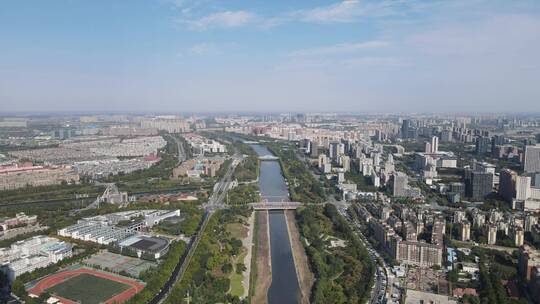 河南郑州城市宣传片地标建筑航拍