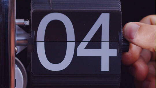 手动翻阅计数器