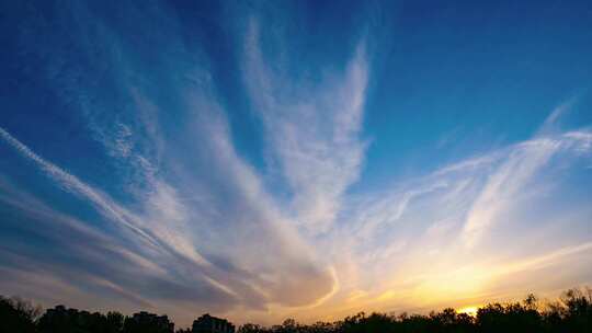 夕阳 晚霞 天空 治愈系 黄昏 唯美