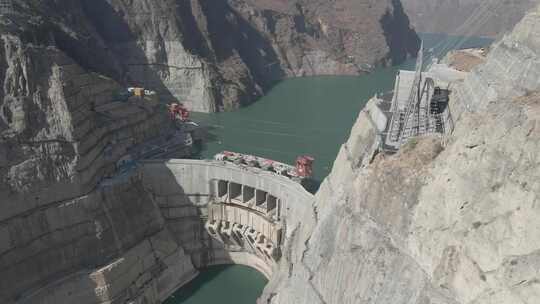 水坝高压线 特高压 电 乌东德水电站 变压器