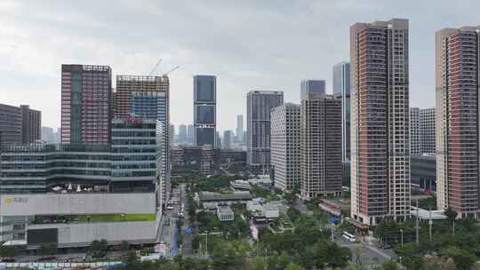 深圳南山区城市建设视频素材模板下载