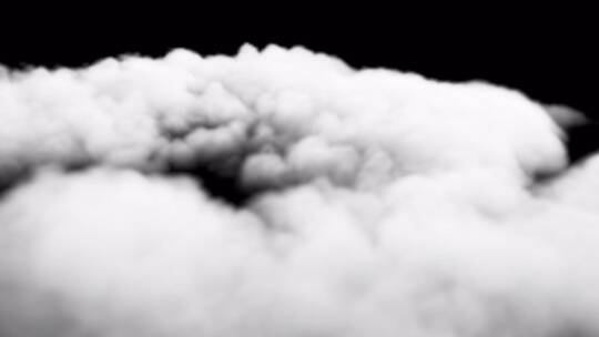 【Alpha通道】环境云雾气白云延时动画