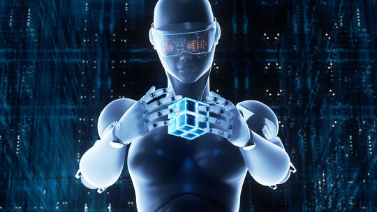 科幻人工智能机器人AE模板