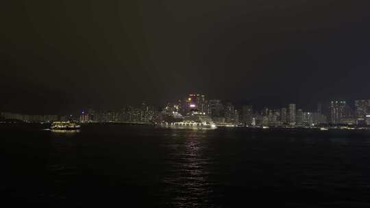 香港维多利亚港夜景