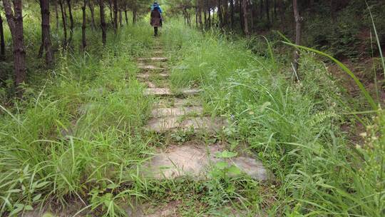 湘南秦汉古道石头道路