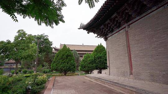 古色古香的寺院建筑