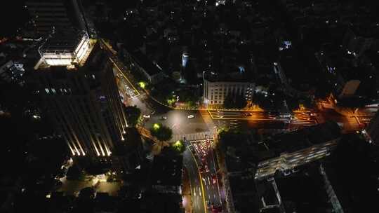 淮海中路夜景