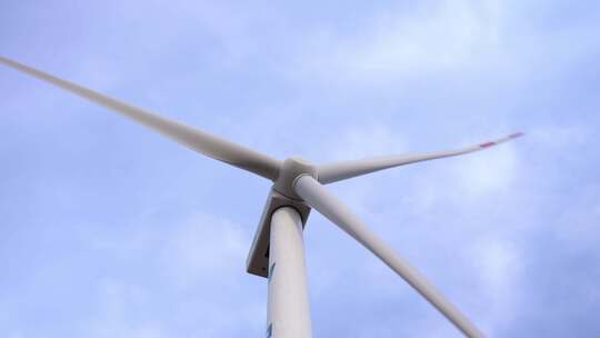 风力发电机新能源低碳与乡村振兴视频素材模板下载