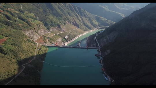 金安桥水电站发电水利工程云南丽江