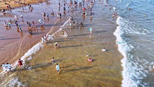 青岛海水浴场青岛金沙滩