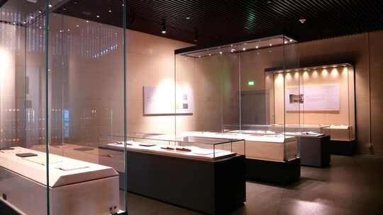孔子博物馆 青铜器  古文物 历史文物视频素材模板下载