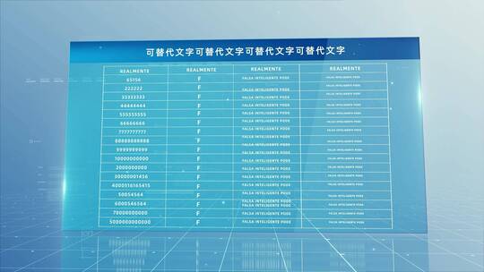 企业hud科技感数据AE模板AE视频素材教程下载