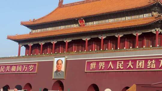 北京天安门景观素材