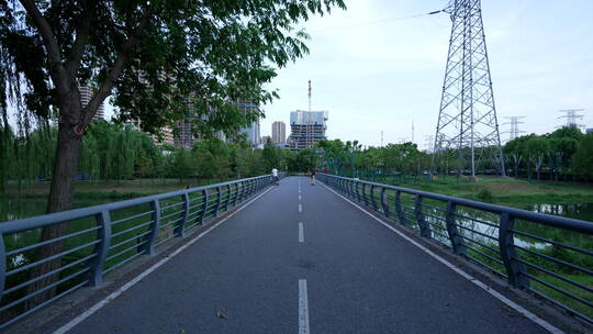 武汉杨春湖城市生态公园风景