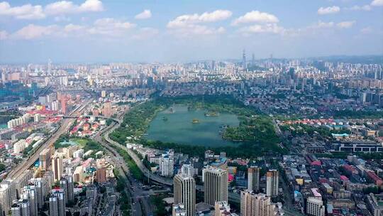 山东济南大明湖风景名胜区