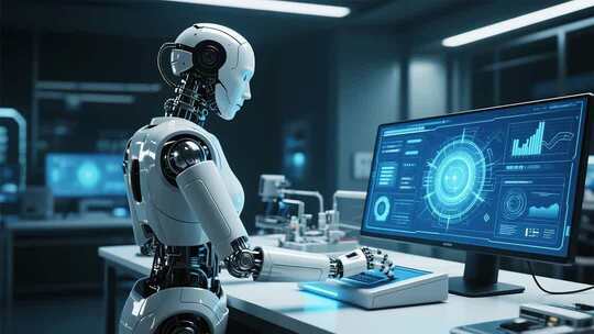 机器人操作电脑画面