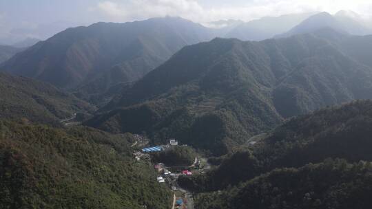 陕西安康旬阳桐木大景航拍