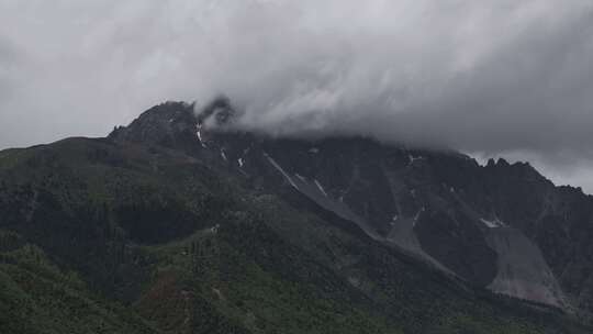 西藏察隅县大山航拍