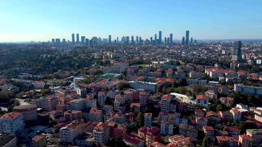 伊斯坦布尔鸟瞰4k视频素材模板下载