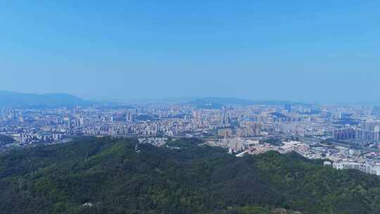 江门江海区蓬江区城市航拍