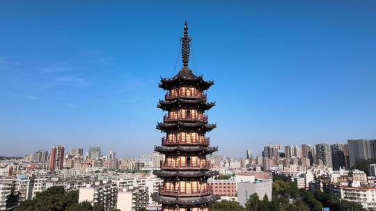 龙峰塔 龙华龙峰塔 龙华公园 龙华地标