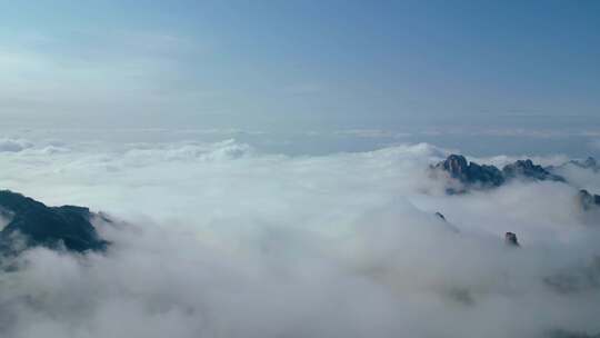 安徽黄山风景视频素材