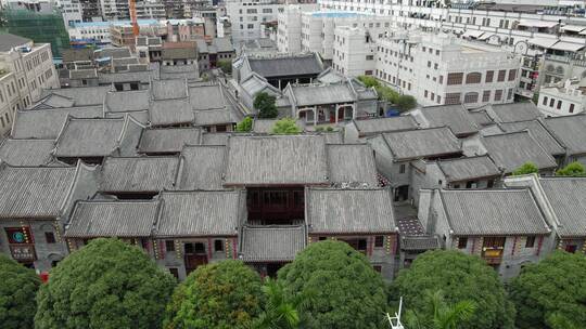 航拍广西南宁城市宣传片地标建筑